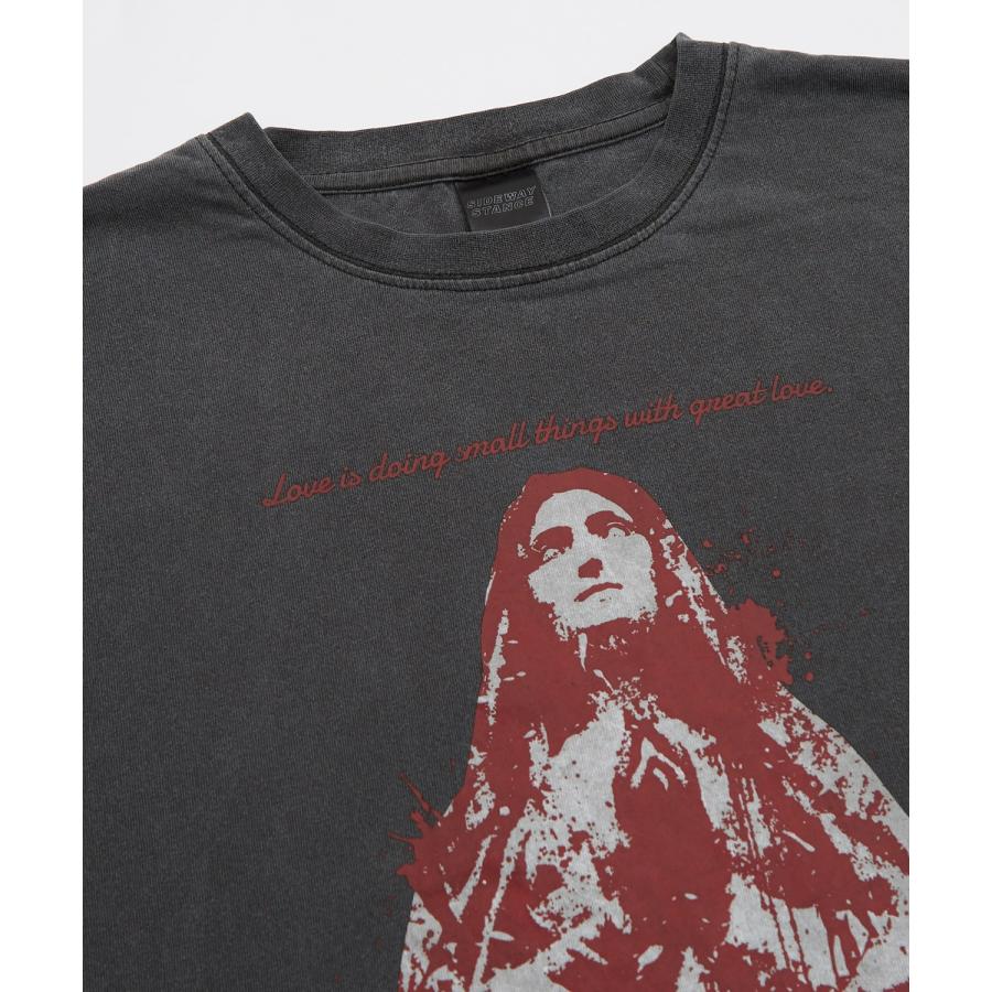 半袖Tシャツ メンズ SIDEWAY STANCE サイドウェイスタンス プリント ピグメント マリア カットソー アメカジ スケーター ストリート 古着MIX | improves | 13