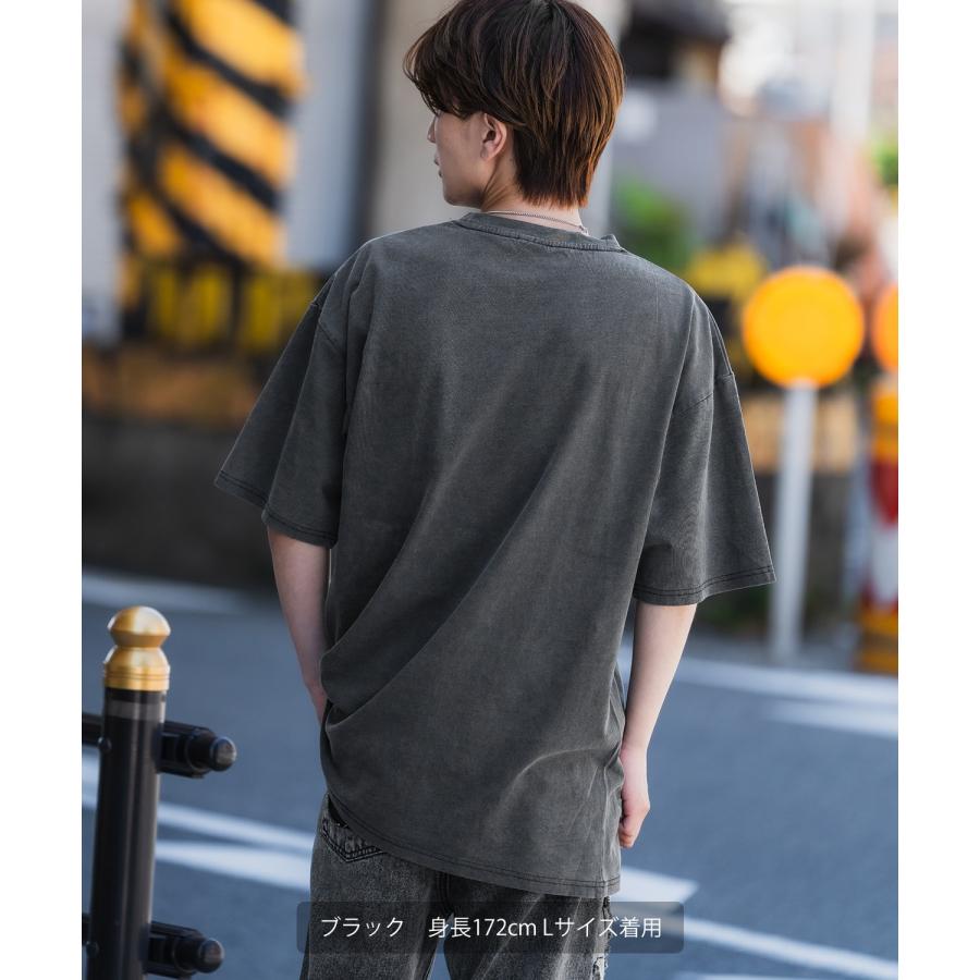 半袖Tシャツ メンズ SIDEWAY STANCE サイドウェイスタンス プリント ピグメント マリア カットソー アメカジ スケーター ストリート 古着MIX | improves | 09