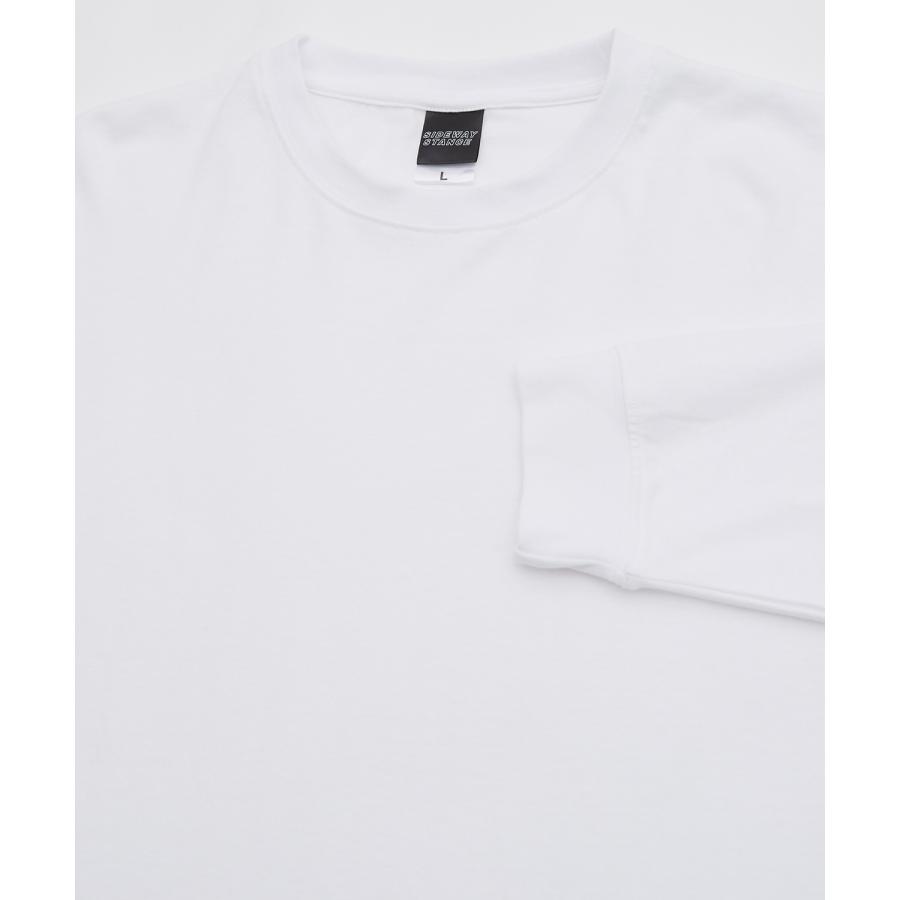 長袖Tシャツ メンズ SIDEWAY STANCE サイドウェイスタンス オリジナル ワンポイント 刺しゅう ロンT カットソー ダウナーパンダ スケーター | improves | 21