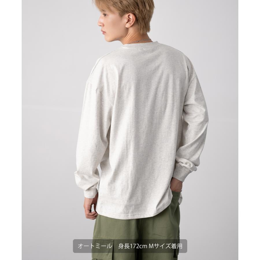 長袖Tシャツ メンズ SIDEWAY STANCE サイドウェイスタンス オリジナル ワンポイント 刺しゅう ロンT カットソー ダウナーベア スケーター | improves | 18