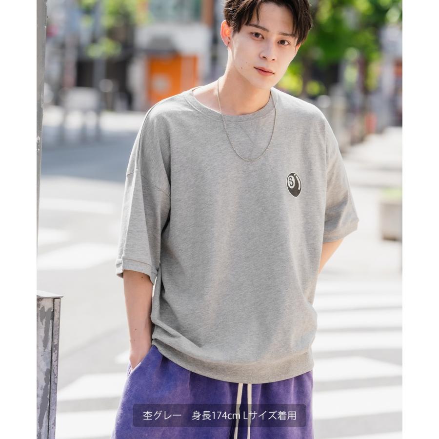 半袖トレーナーシャツ メンズ SIDEWAY STANCE サイドウェイスタンス オリジナルプリント Sボール グラフィック スウェット 大きめ アメカジ スケーター | improves | 08