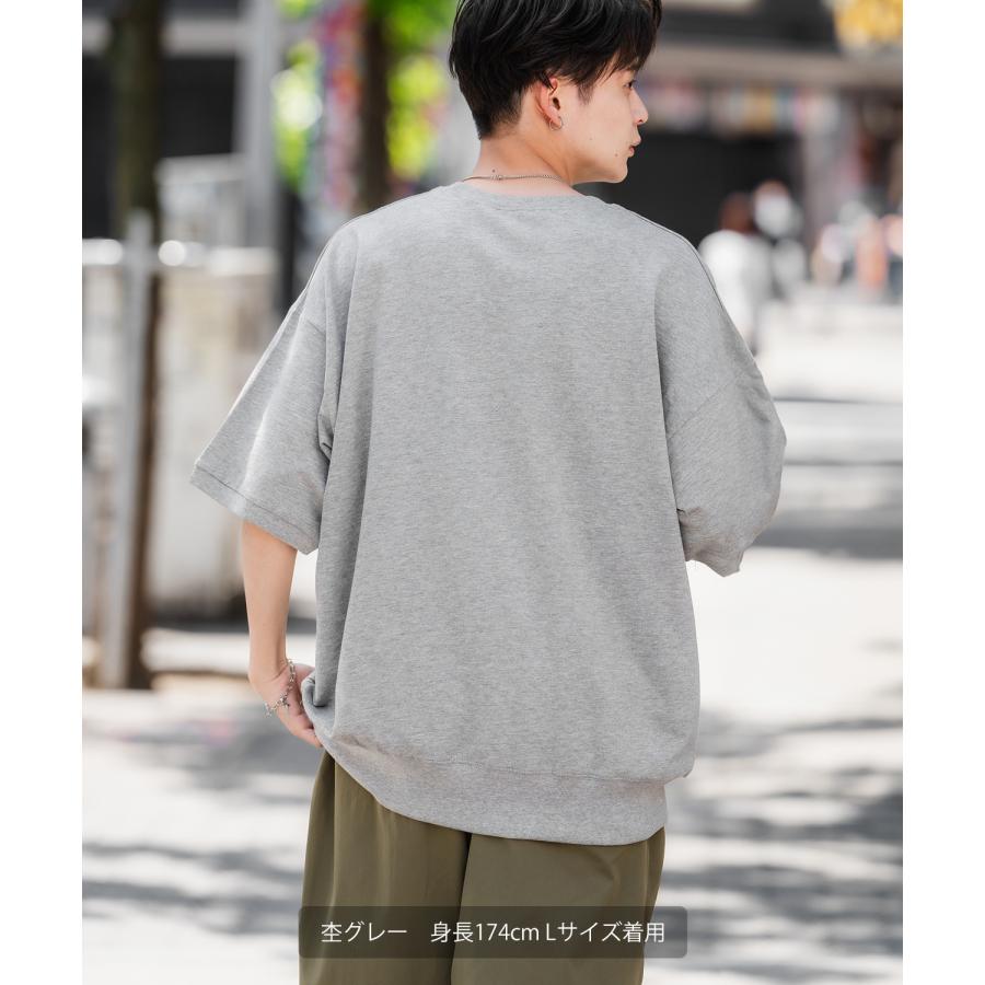 半袖トレーナーシャツ メンズ SIDEWAY STANCE サイドウェイスタンス オリジナルプリント カスレノーウェイ グラフィック スウェット 大きめ アメカジ スケーター | improves | 08