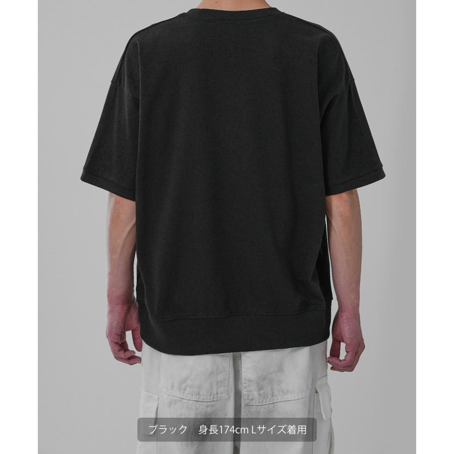 半袖トレーナーシャツ メンズ SIDEWAY STANCE サイドウェイスタンス オリジナルプリント クロシングロード グラフィック スウェット 大きめ アメカジ スケーター | improves | 16