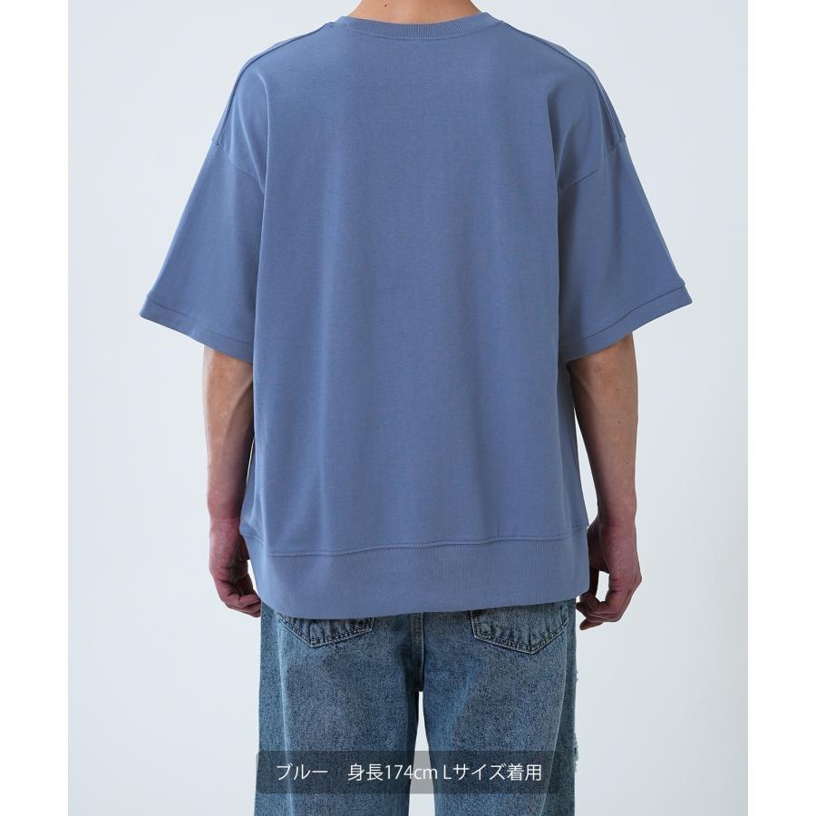 半袖トレーナーシャツ メンズ SIDEWAY STANCE サイドウェイスタンス オリジナルプリント クロシングロード グラフィック スウェット 大きめ アメカジ スケーター | improves | 20