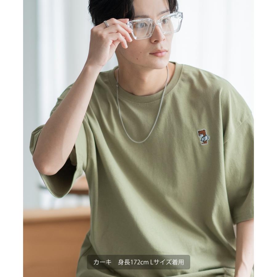 半袖Tシャツ メンズ SIDEWAY STANCE サイドウェイスタンス オリジナル ワンポイント 刺しゅう カットソー スケーター | improves | 15