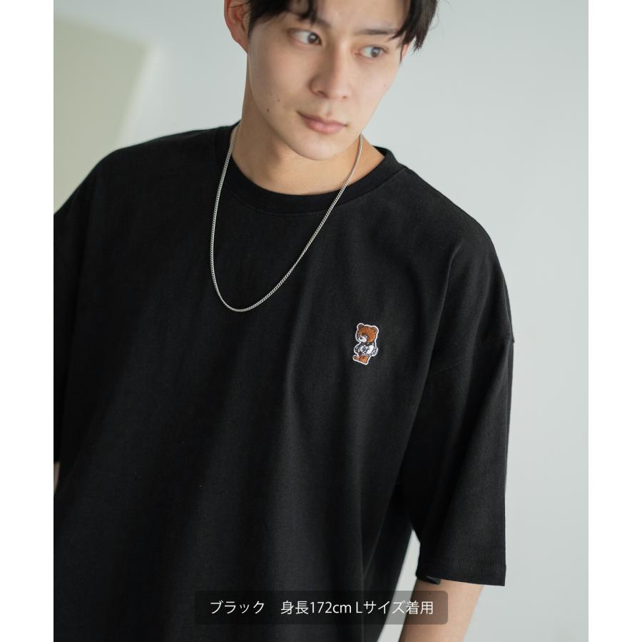 半袖Tシャツ メンズ SIDEWAY STANCE サイドウェイスタンス オリジナル ワンポイント 刺しゅう カットソー スケーター | improves | 08