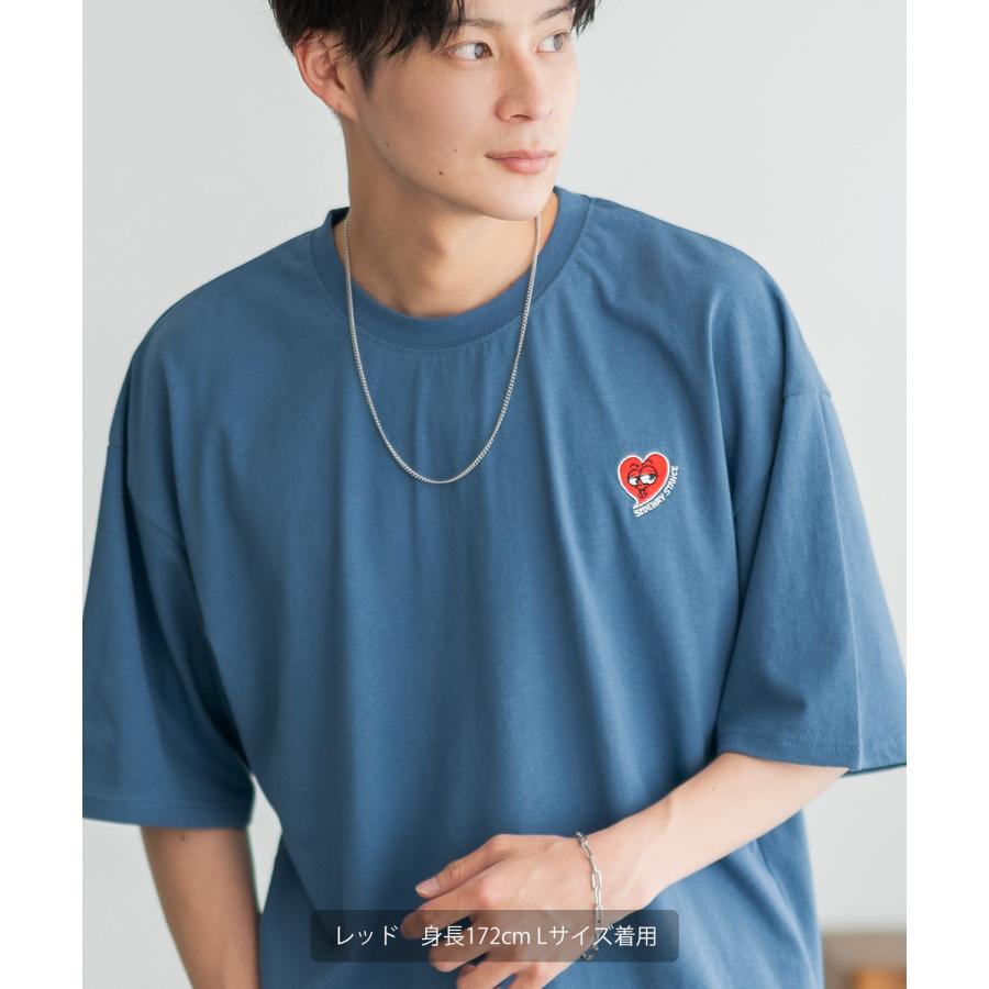 半袖Tシャツ メンズ SIDEWAY STANCE サイドウェイスタンス オリジナル ワンポイント 刺しゅう カットソー スケーター | improves | 16