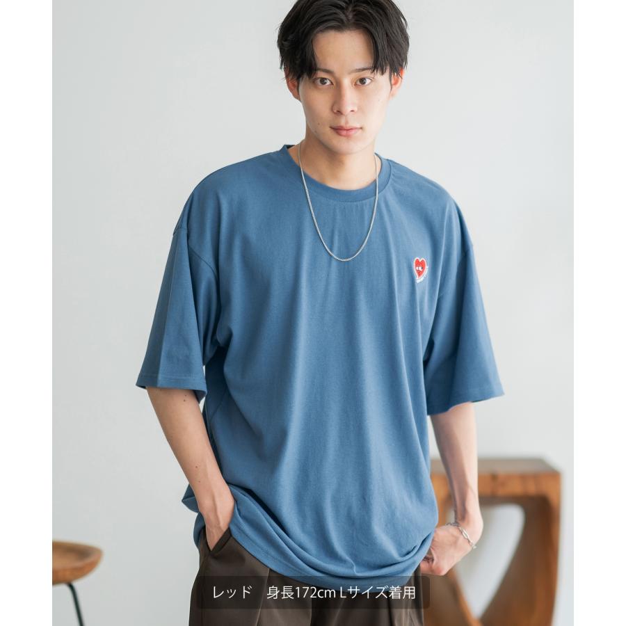 半袖Tシャツ メンズ SIDEWAY STANCE サイドウェイスタンス オリジナル ワンポイント 刺しゅう カットソー スケーター | improves | 17