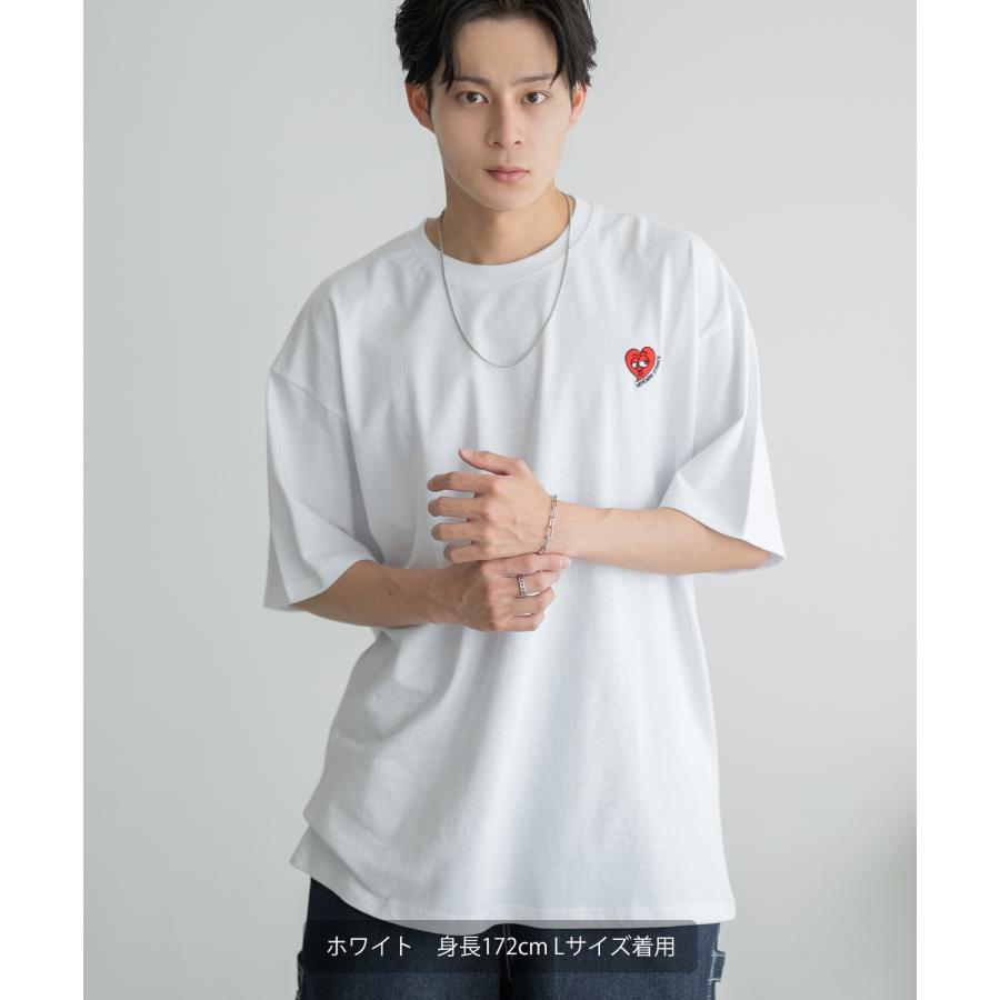 半袖Tシャツ メンズ SIDEWAY STANCE サイドウェイスタンス オリジナル ワンポイント 刺しゅう カットソー スケーター | improves | 05