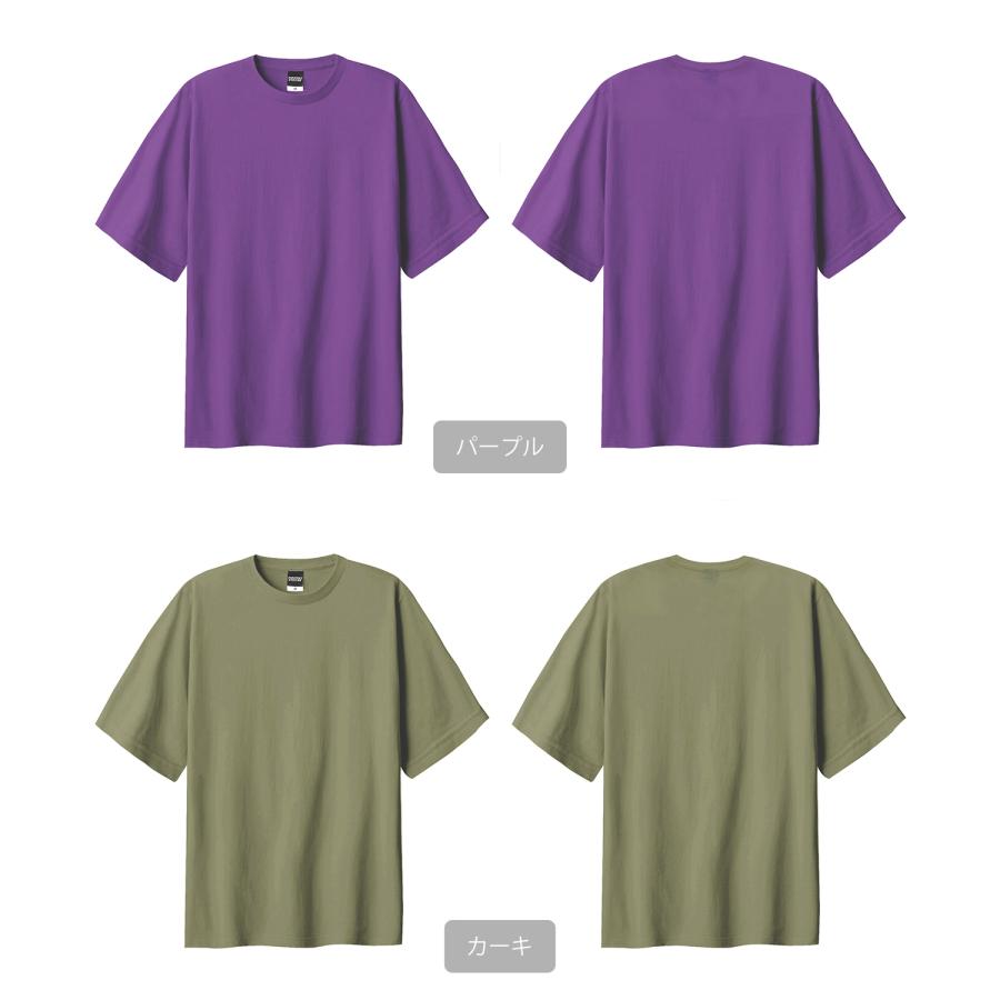 半袖Tシャツ メンズ SIDEWAY STANCE サイドウェイスタンス 無地 カットソー アメカジ スケーター ストリート 古着MIX 韓国 | improves | 19