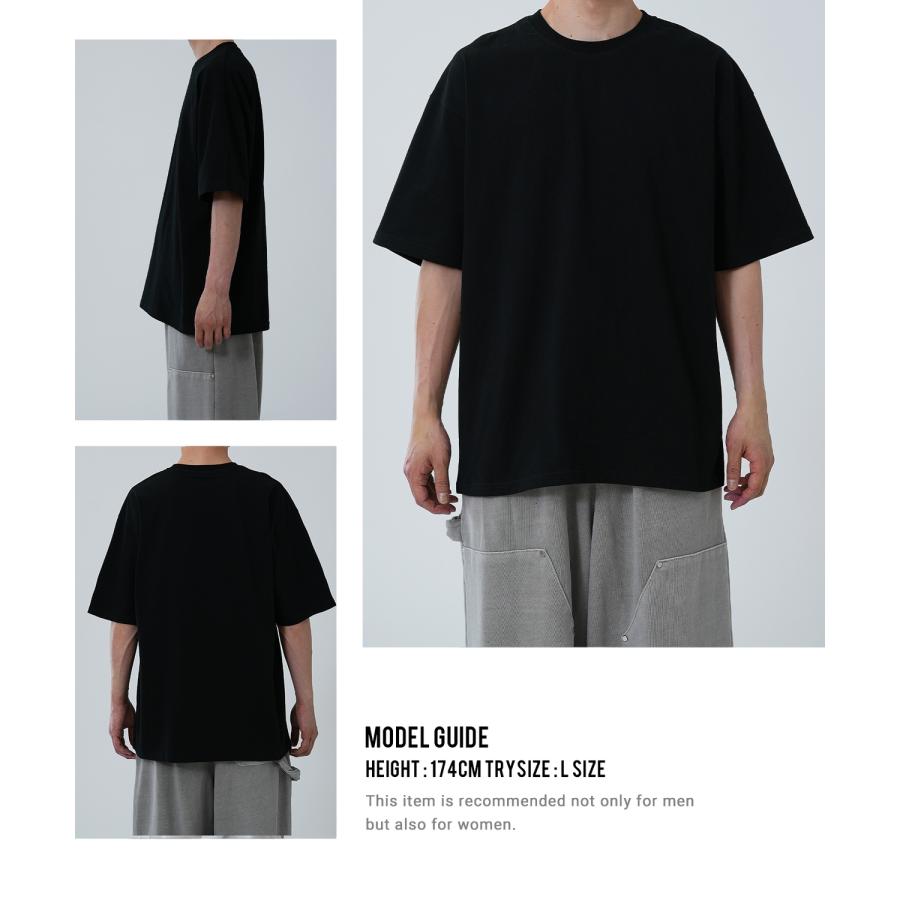 半袖Tシャツ メンズ SIDEWAY STANCE サイドウェイスタンス 無地 カットソー アメカジ スケーター ストリート 古着MIX 韓国 | improves | 10