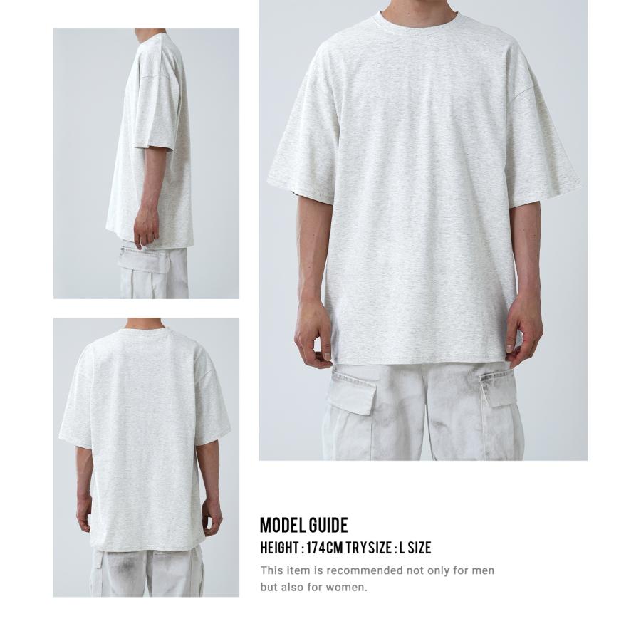 半袖Tシャツ メンズ SIDEWAY STANCE サイドウェイスタンス 無地 カットソー アメカジ スケーター ストリート 古着MIX 韓国 | improves | 16