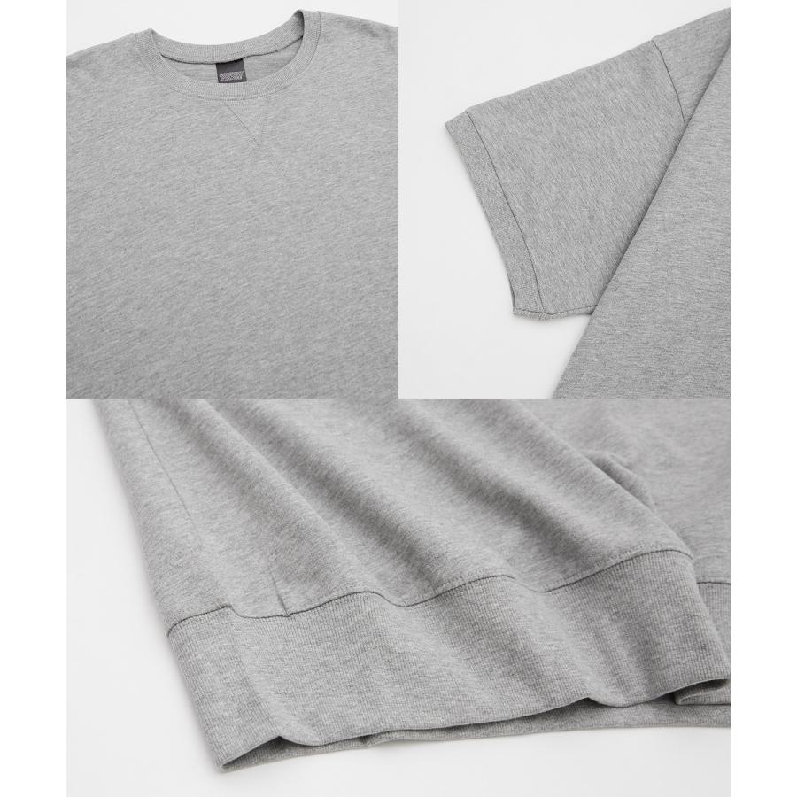 半袖トレーナーシャツ メンズ SIDEWAY STANCE サイドウェイスタンス 無地 Vガゼット スウェット 大きめ アメカジ カジュアル スケーター ストリート | improves | 26