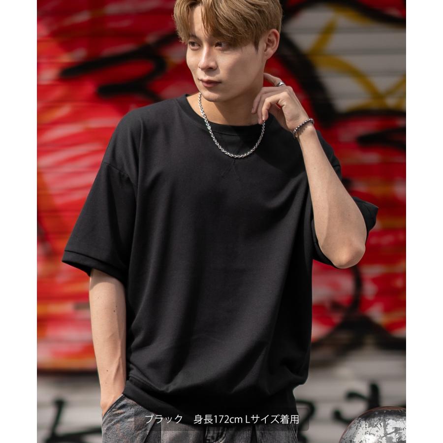 半袖トレーナーシャツ メンズ SIDEWAY STANCE サイドウェイスタンス 無地 Vガゼット スウェット 大きめ アメカジ カジュアル スケーター ストリート | improves | 15