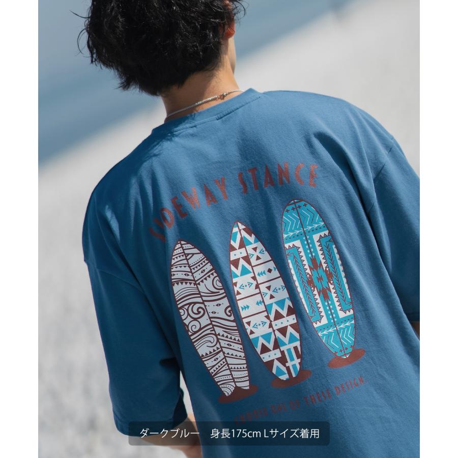 半袖Tシャツ メンズ SIDEWAY STANCE サイドウェイスタンス オリジナルプリント サーフボード グラフィック カットソー アメカジ スケーター サーフ 西海岸 | improves | 16