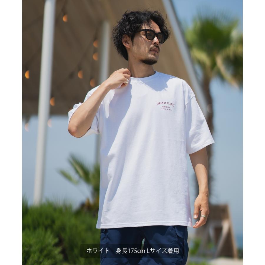 半袖Tシャツ メンズ SIDEWAY STANCE サイドウェイスタンス オリジナルプリント サーフボード グラフィック カットソー アメカジ スケーター サーフ 西海岸 | improves | 04