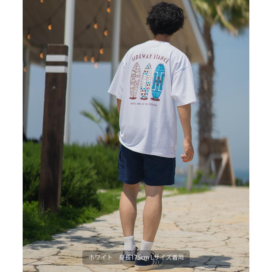 半袖Tシャツ メンズ SIDEWAY STANCE サイドウェイスタンス オリジナルプリント サーフボード グラフィック カットソー アメカジ スケーター サーフ 西海岸 | improves | 07