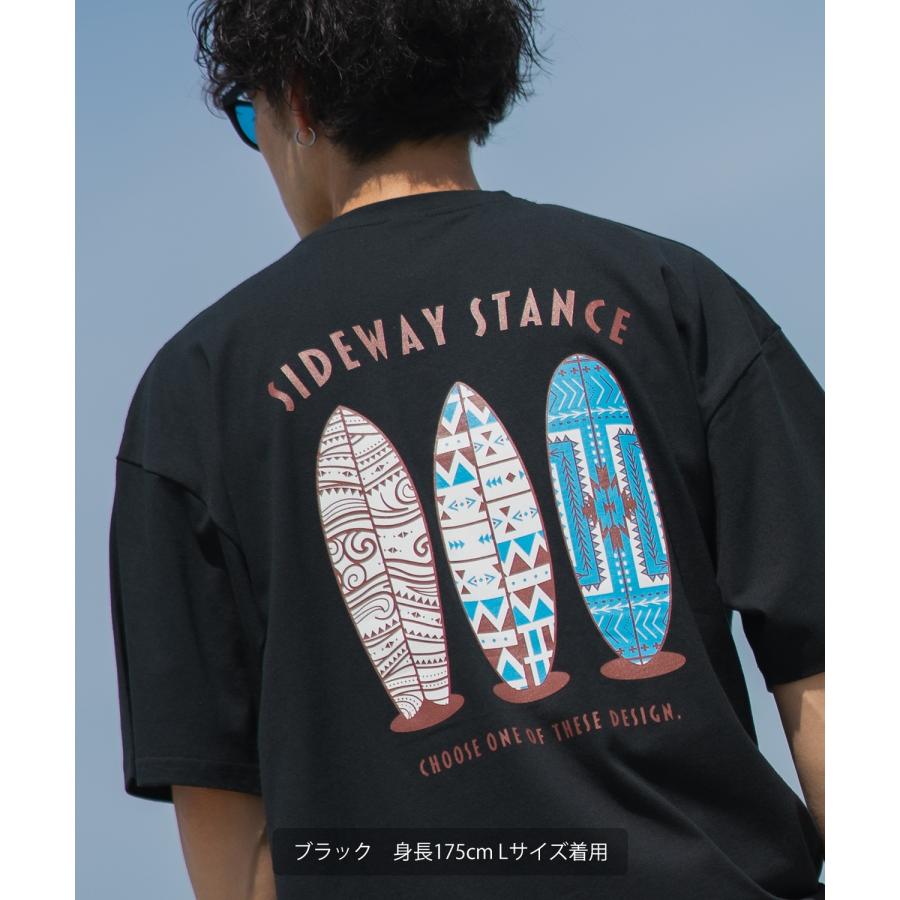 半袖Tシャツ メンズ SIDEWAY STANCE サイドウェイスタンス オリジナルプリント サーフボード グラフィック カットソー アメカジ スケーター サーフ 西海岸 | improves | 09