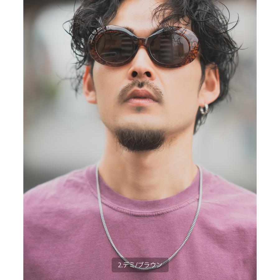 サングラス メンズ SIDEWAY STANCE サイドウェイスタンス オーバルサングラス メガネ 眼鏡 アイウェア アメカジ カジュアル スケーター ストリート ロック 古着 | improves | 06