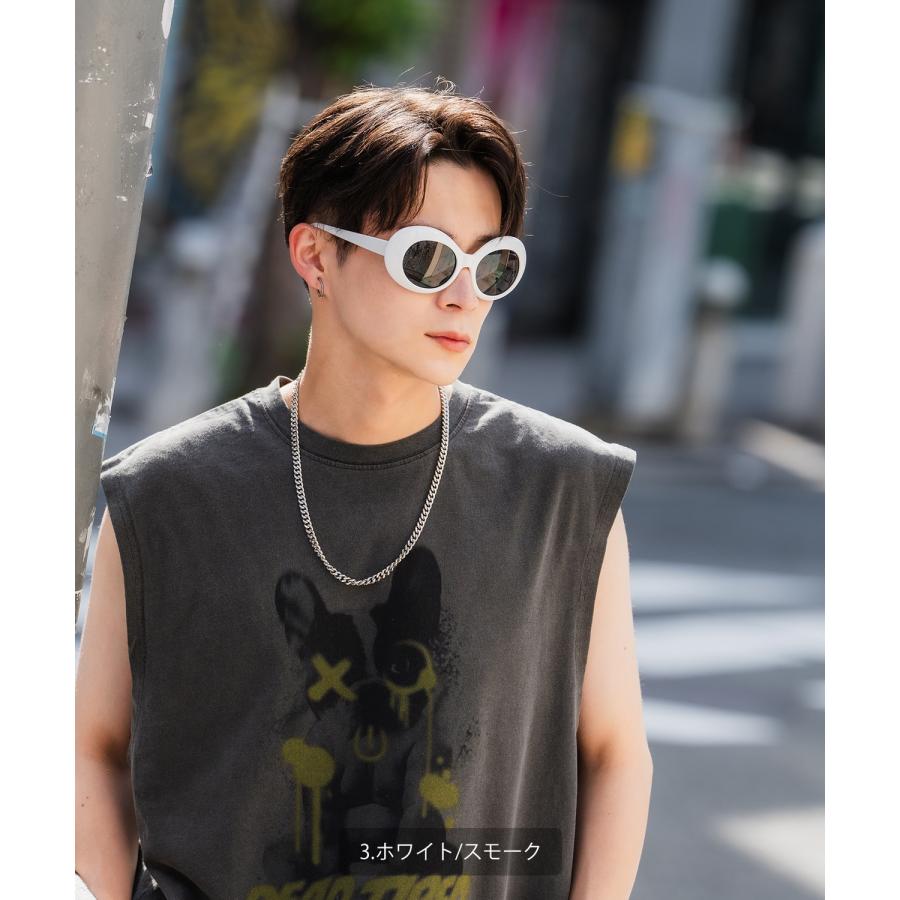 サングラス メンズ SIDEWAY STANCE サイドウェイスタンス オーバルサングラス メガネ 眼鏡 アイウェア アメカジ カジュアル スケーター ストリート ロック 古着 | improves | 09