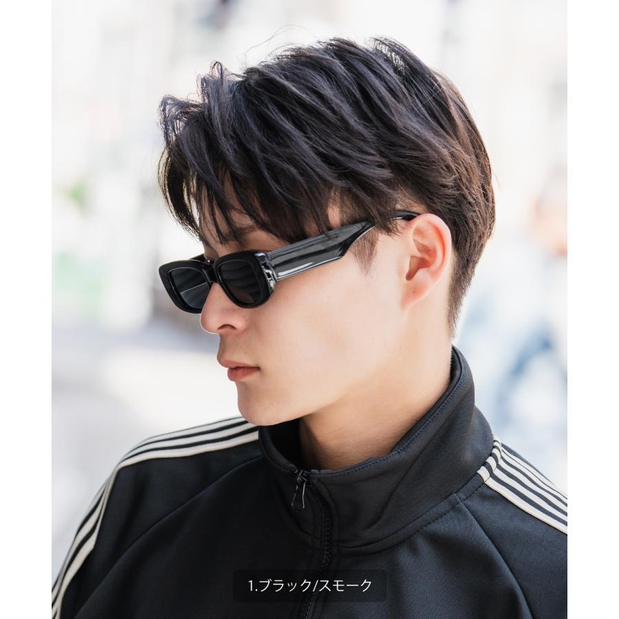 サングラス メンズ SIDEWAY STANCE サイドウェイスタンス スクエアサングラス メガネ 眼鏡 アイウェア アメカジ カジュアル スケーター ストリート ロック 古着 | improves | 05