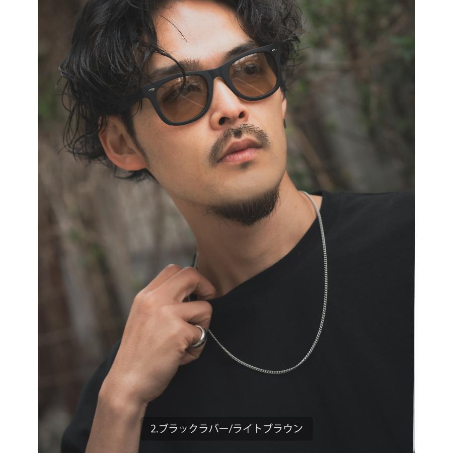 サングラス メンズ SIDEWAY STANCE サイドウェイスタンス ウェリントンサングラス メガネ 眼鏡 アイウェア アメカジ カジュアル スケーター ストリート 古着 | improves | 05