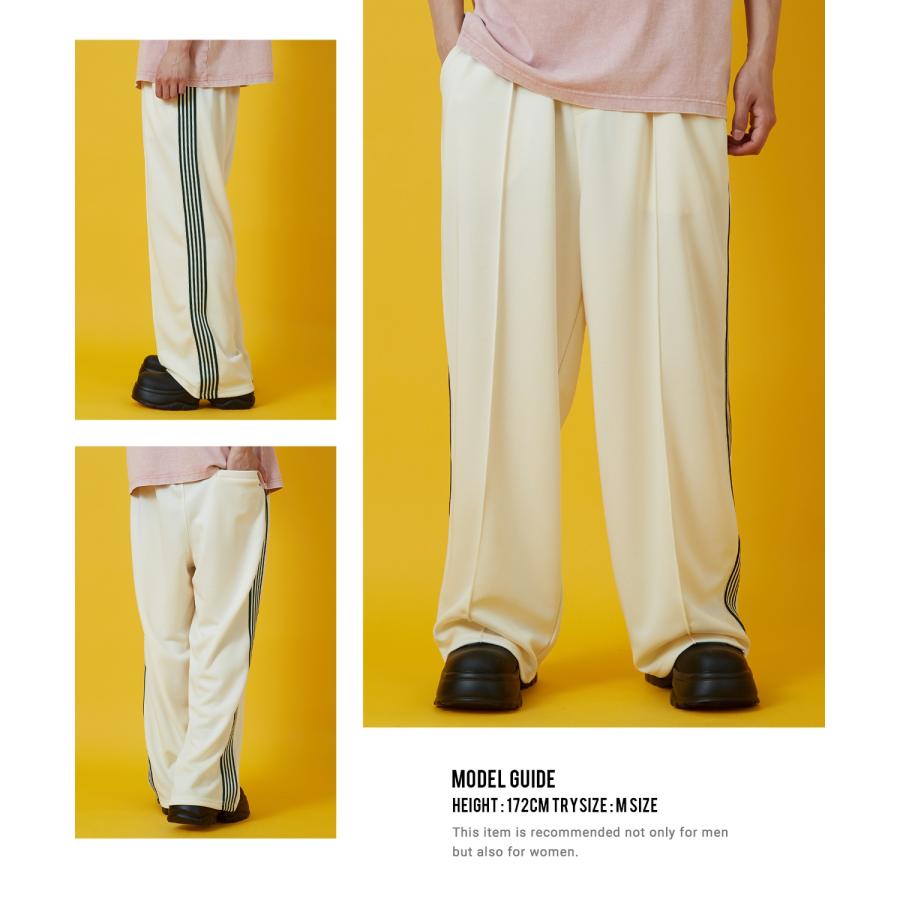 トラックパンツ メンズ SIDEWAY STANCE サイドウェイスタンス ワイド ライン ジャージ イージーパンツ トレーニングパンツ ストリート 韓国 スケーター 古着 | improves | 11