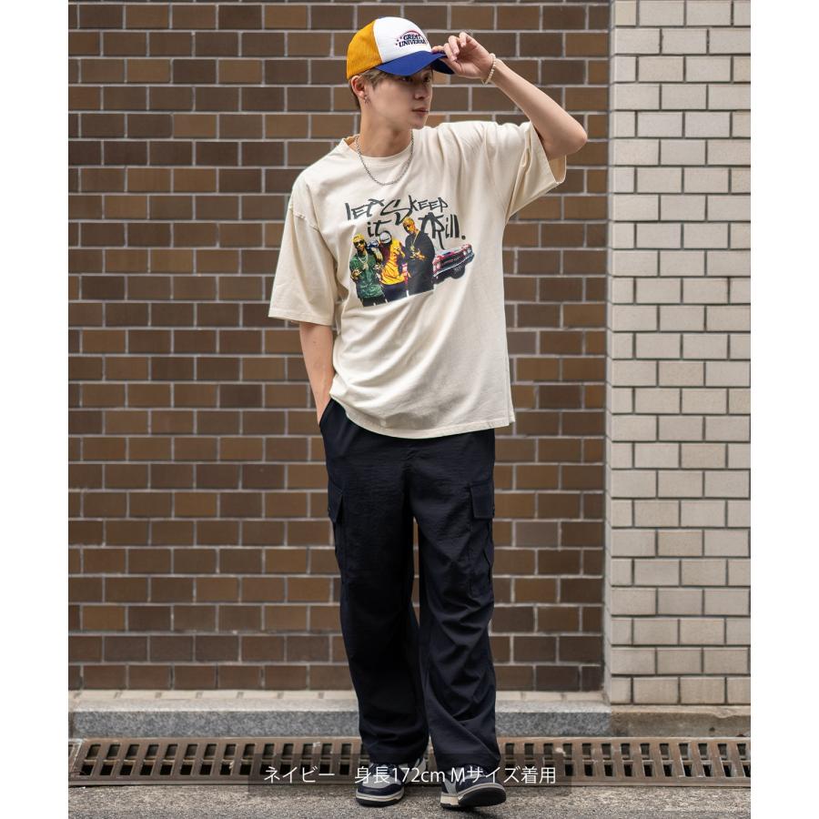 カーゴパンツ メンズ SIDEWAY STANCE サイドウェイスタンス ポリワッシャー ワイド イージーパンツ フルレングス カジュアル スケーター ストリート | improves | 18