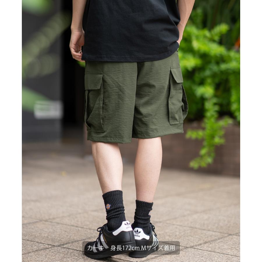 ショートパンツ メンズ SIDEWAY STANCE サイドウェイスタンス ポリワッシャー ワイド カーゴパンツ ハーフパンツ ショーツ アメカジ スケーター ストリート 古着 | improves | 15