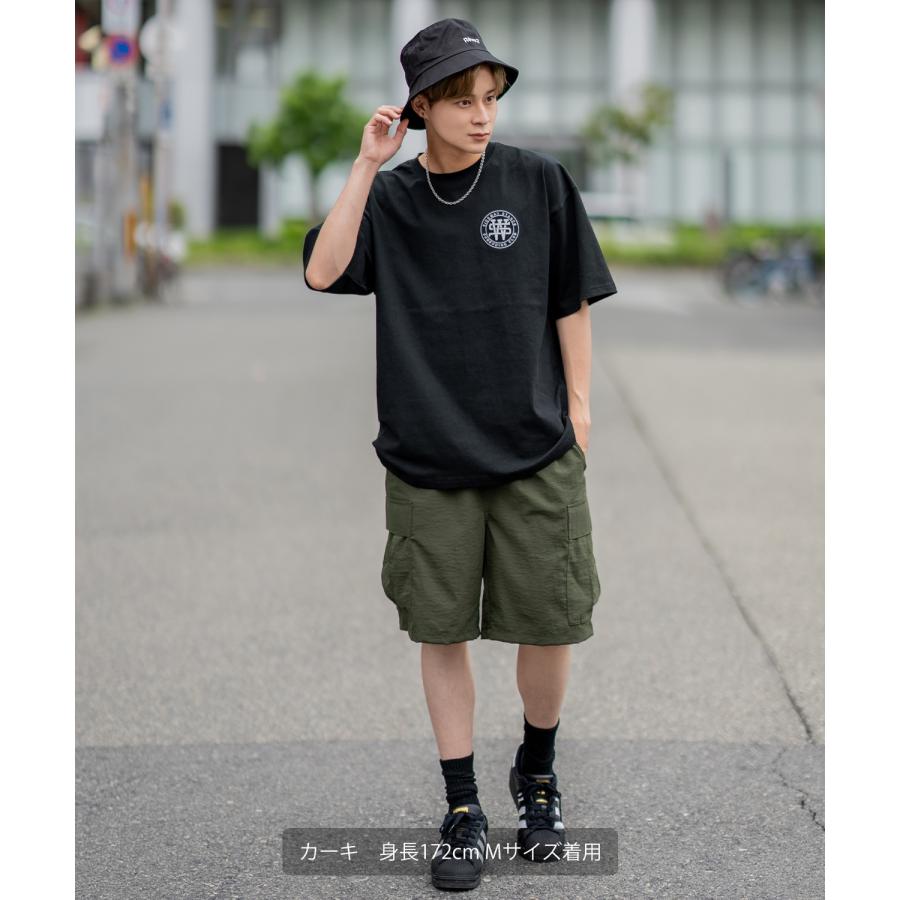ショートパンツ メンズ SIDEWAY STANCE サイドウェイスタンス ポリワッシャー ワイド カーゴパンツ ハーフパンツ ショーツ アメカジ スケーター ストリート 古着 | improves | 17