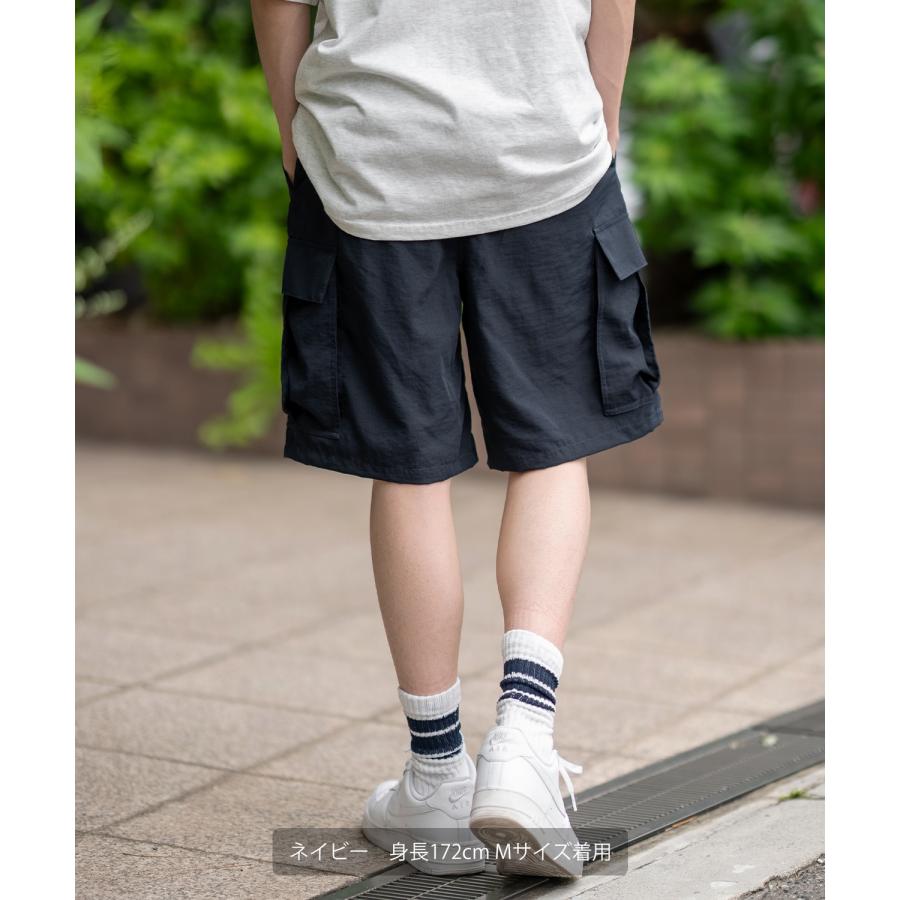 ショートパンツ メンズ SIDEWAY STANCE サイドウェイスタンス ポリワッシャー ワイド カーゴパンツ ハーフパンツ ショーツ アメカジ スケーター ストリート 古着 | improves | 06