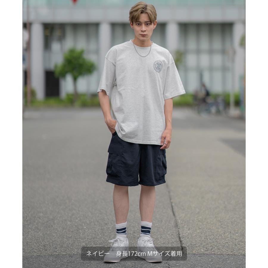 ショートパンツ メンズ SIDEWAY STANCE サイドウェイスタンス ポリワッシャー ワイド カーゴパンツ ハーフパンツ ショーツ アメカジ スケーター ストリート 古着 | improves | 08