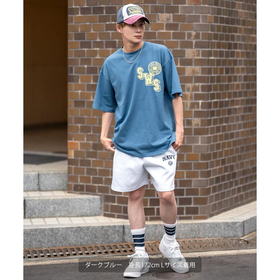 半袖Tシャツ メンズ SIDEWAY STANCE サイドウェイスタンス クラックプリント カレッジロゴ カットソーアメカジ カジュアル スケーター ストリート 古着 | improves | 19