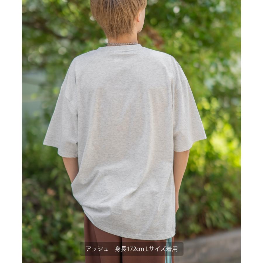 半袖Tシャツ メンズ SIDEWAY STANCE サイドウェイスタンス クラックプリント カレッジロゴ カットソーアメカジ カジュアル スケーター ストリート 古着 | improves | 10