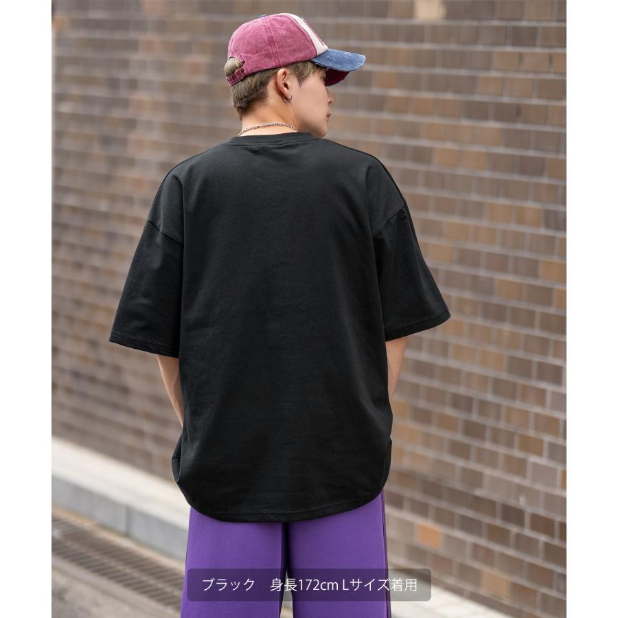 半袖Tシャツ メンズ SIDEWAY STANCE サイドウェイスタンス ワッペン刺しゅう ブラックレター カットソー アメカジ カジュアル スケーター ストリート 古着 | improves | 10