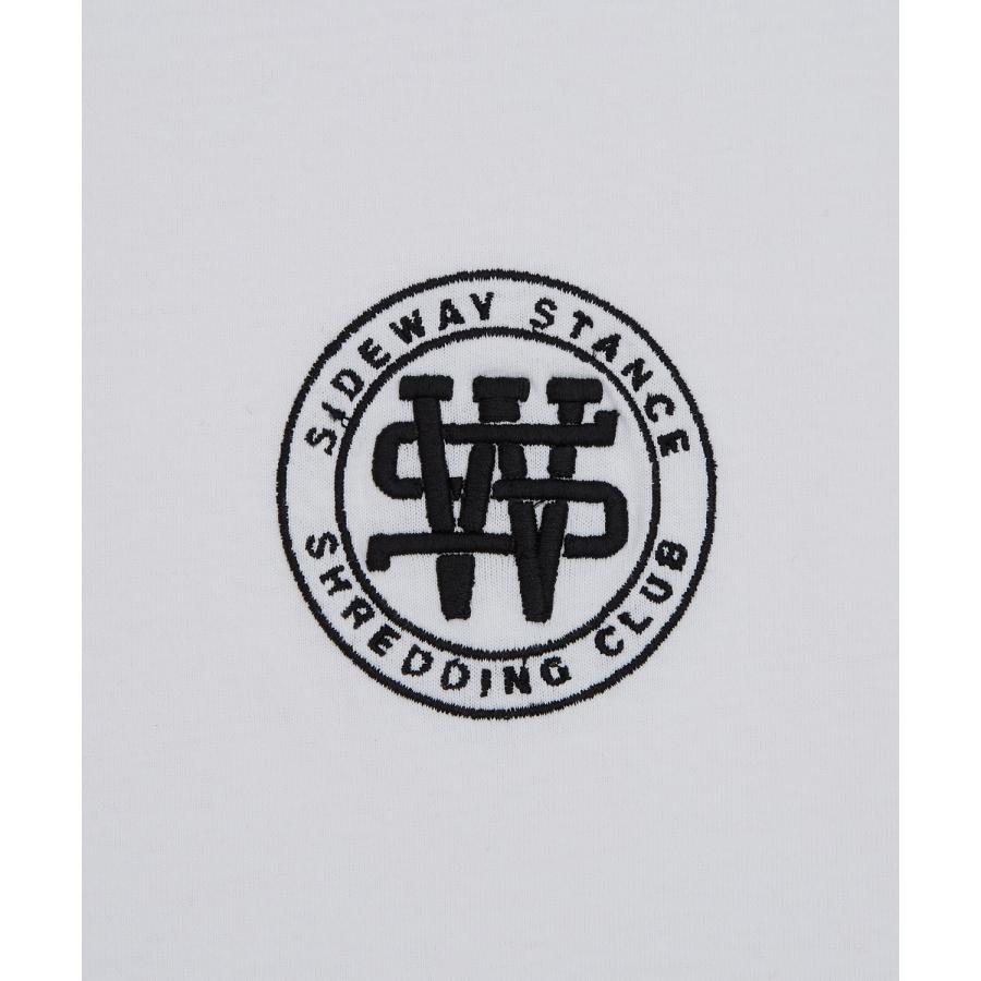 半袖Tシャツ メンズ SIDEWAY STANCE サイドウェイスタンス オリジナル 厚盛刺しゅう サークルロゴ カットソー アメカジ スケーター ストリート 古着MIX 韓国 | improves | 20