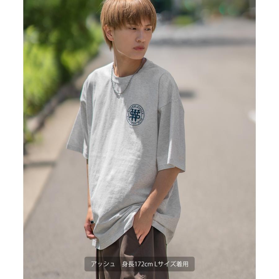 半袖Tシャツ メンズ SIDEWAY STANCE サイドウェイスタンス オリジナル 厚盛刺しゅう サークルロゴ カットソー アメカジ スケーター ストリート 古着MIX 韓国 | improves | 09