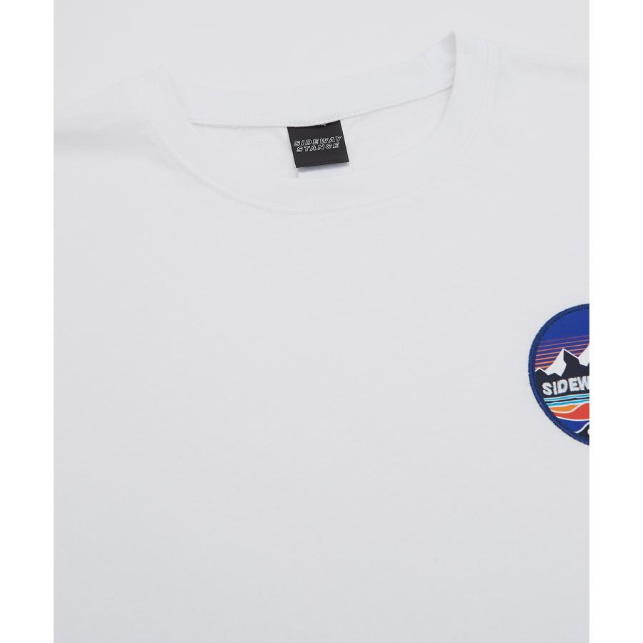 半袖Tシャツ メンズ SIDEWAY STANCE サイドウェイスタンス オリジナル マウントワッペン 刺しゅう カットソー アメカジ ストリート サーフ アウトドア | improves | 21