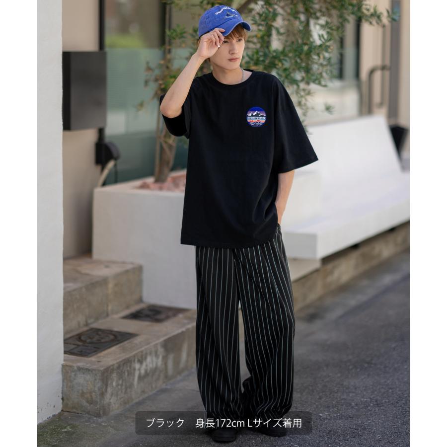 半袖Tシャツ メンズ SIDEWAY STANCE サイドウェイスタンス オリジナル マウントワッペン 刺しゅう カットソー アメカジ ストリート サーフ アウトドア | improves | 07