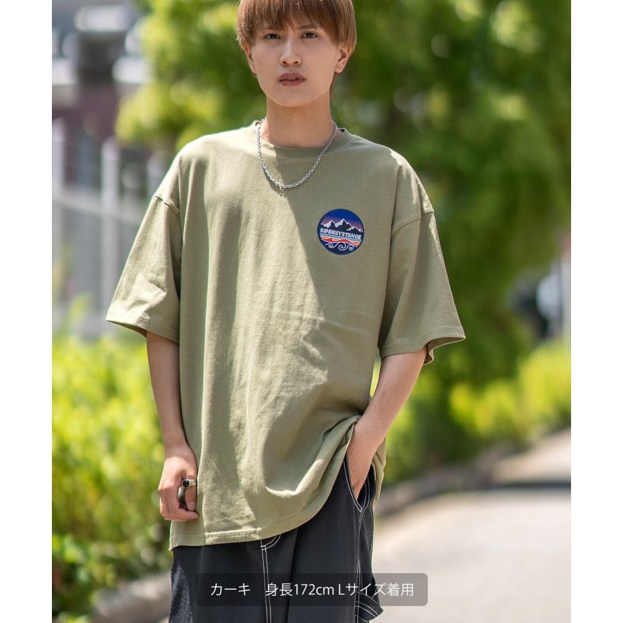 半袖Tシャツ メンズ SIDEWAY STANCE サイドウェイスタンス オリジナル マウントワッペン 刺しゅう カットソー アメカジ ストリート サーフ アウトドア | improves | 09