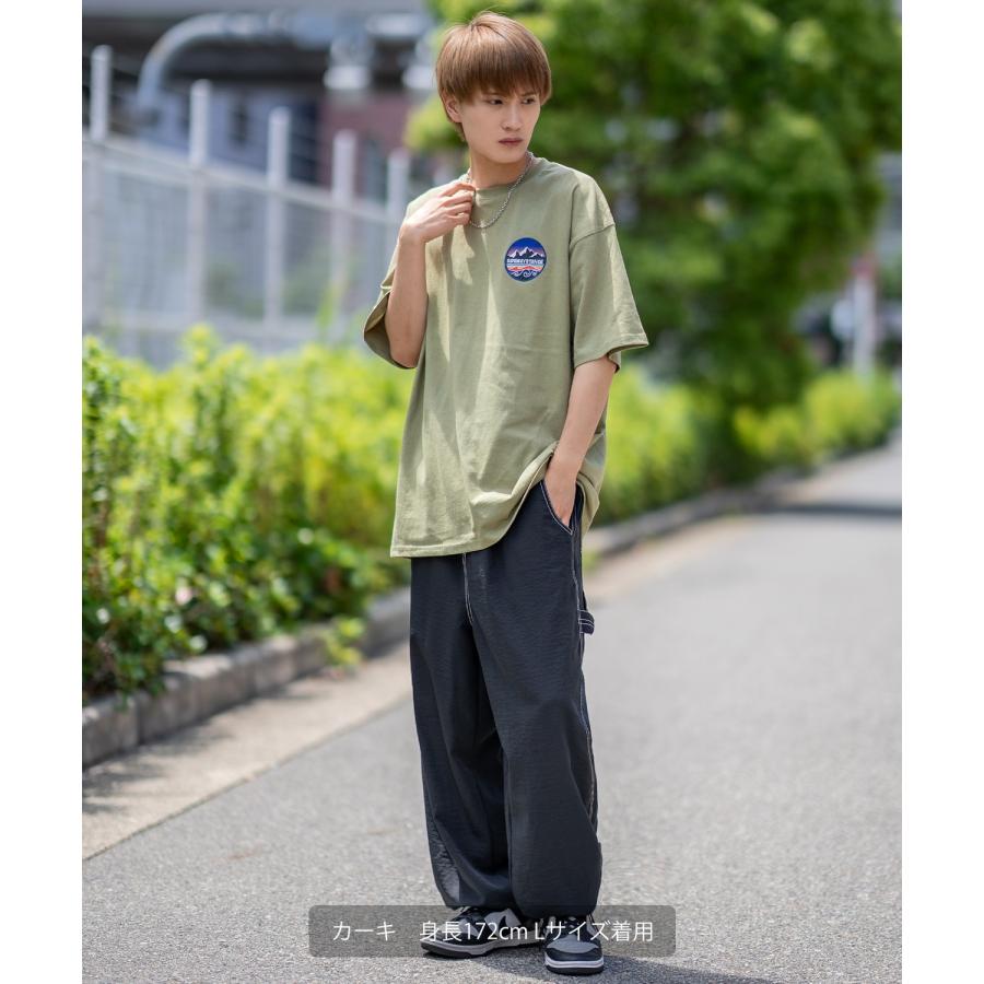 半袖Tシャツ メンズ SIDEWAY STANCE サイドウェイスタンス オリジナル マウントワッペン 刺しゅう カットソー アメカジ ストリート サーフ アウトドア | improves | 11