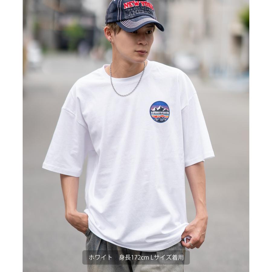 半袖Tシャツ メンズ SIDEWAY STANCE サイドウェイスタンス オリジナル マウントワッペン 刺しゅう カットソー アメカジ ストリート サーフ アウトドア | improves | 13