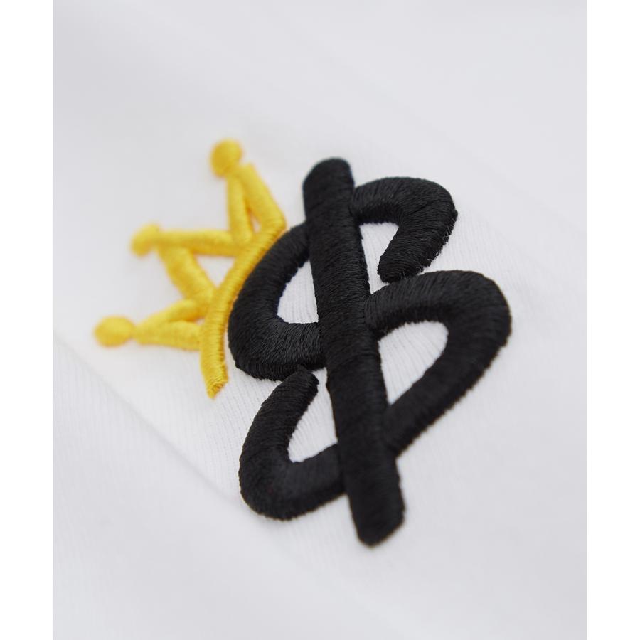 半袖Tシャツ メンズ SIDEWAY STANCE サイドウェイスタンス オリジナル 厚盛刺しゅう クラウンロゴ カットソー アメカジ スケーター ストリート 古着MIX 韓国 | improves | 22