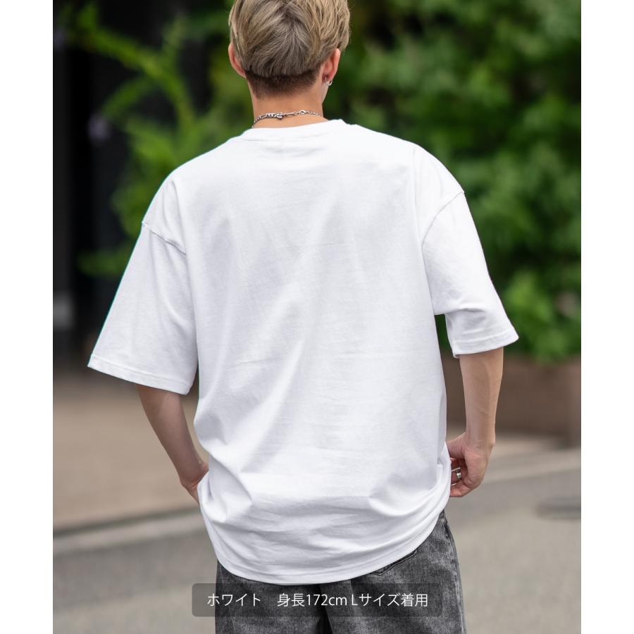 半袖Tシャツ メンズ SIDEWAY STANCE サイドウェイスタンス オリジナル 厚盛刺しゅう クラウンロゴ カットソー アメカジ スケーター ストリート 古着MIX 韓国 | improves | 06