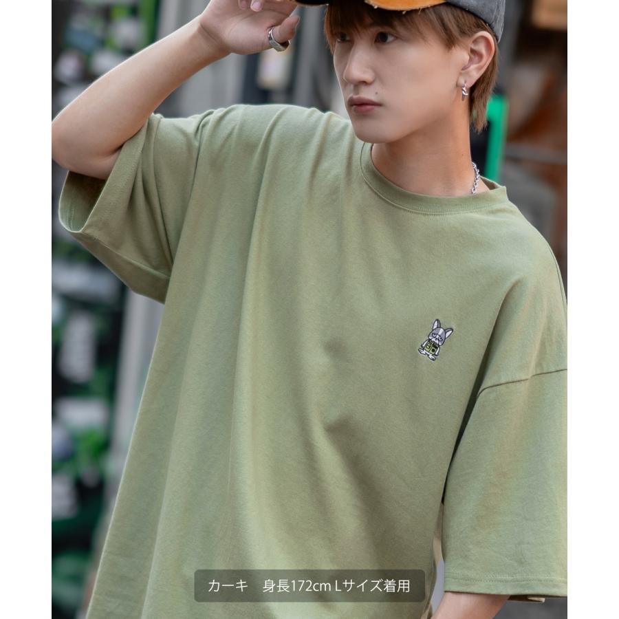 半袖Tシャツ メンズ SIDEWAY STANCE サイドウェイスタンス オリジナル ワンポイント 刺しゅう カットソー スケーター | improves | 16