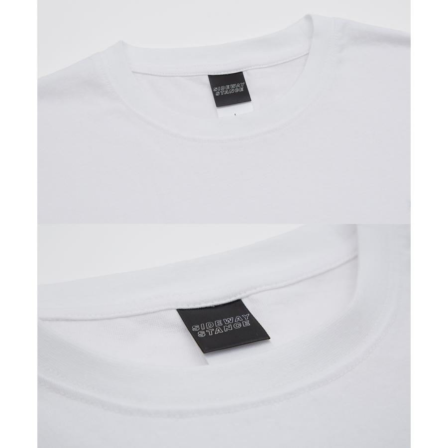 半袖Tシャツ メンズ SIDEWAY STANCE サイドウェイスタンス オリジナル ワンポイント 刺しゅう カットソー スケーター | improves | 21