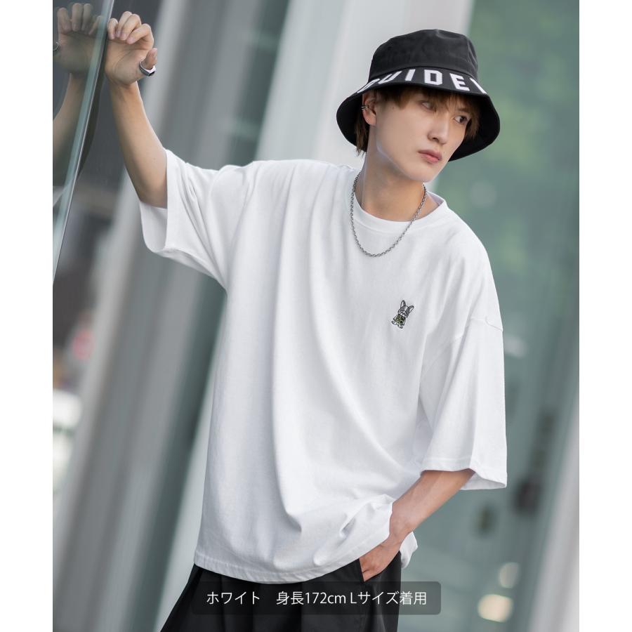 半袖Tシャツ メンズ SIDEWAY STANCE サイドウェイスタンス オリジナル ワンポイント 刺しゅう カットソー スケーター | improves | 09