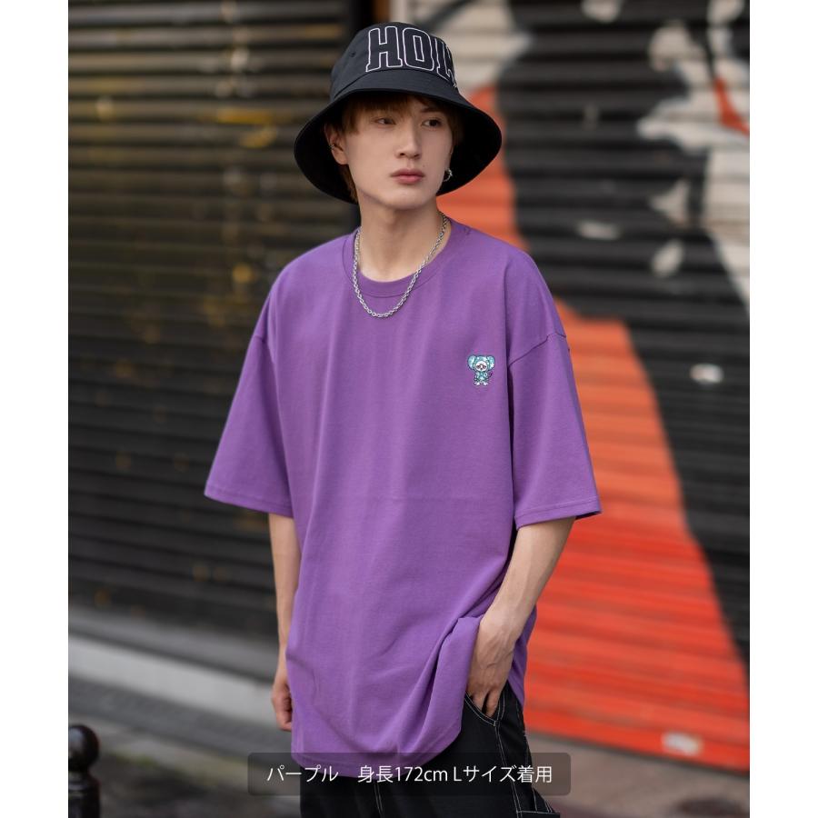 半袖Tシャツ メンズ SIDEWAY STANCE サイドウェイスタンス オリジナル ワンポイント 刺しゅう カットソー スケーター | improves | 17