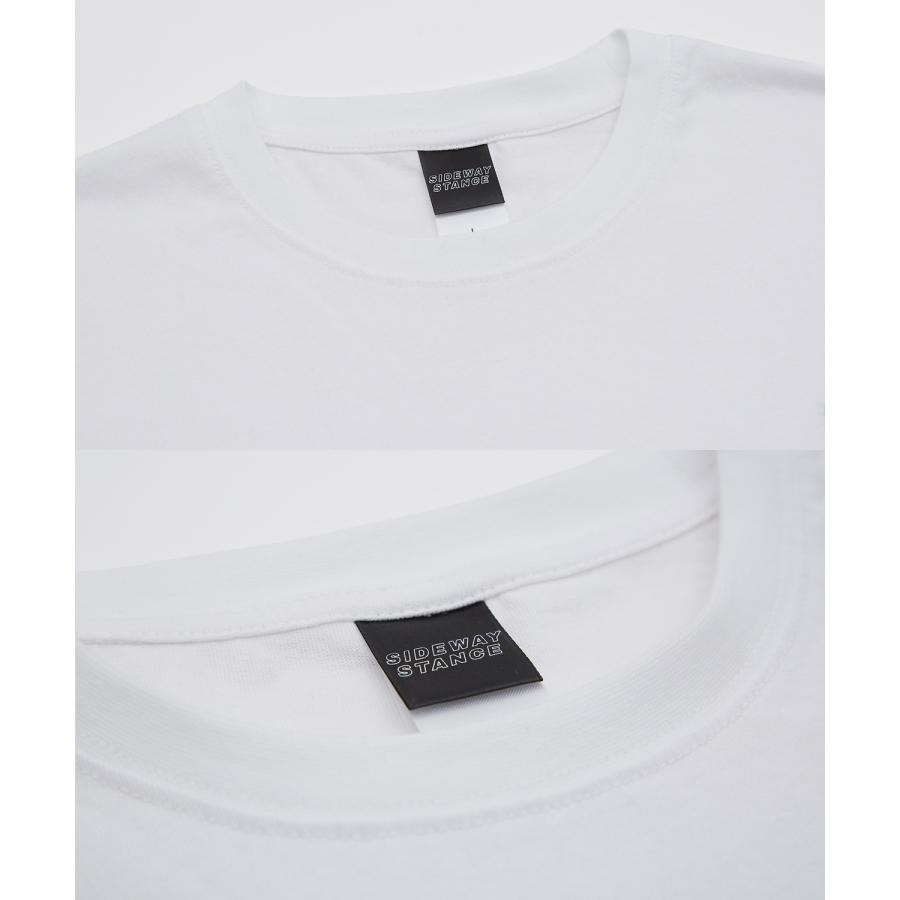 半袖Tシャツ メンズ SIDEWAY STANCE サイドウェイスタンス オリジナル ワンポイント 刺しゅう カットソー スケーター | improves | 21