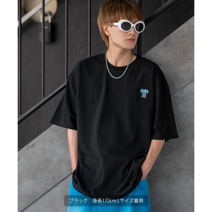 半袖Tシャツ メンズ SIDEWAY STANCE サイドウェイスタンス オリジナル ワンポイント 刺しゅう カットソー スケーター | improves | 05